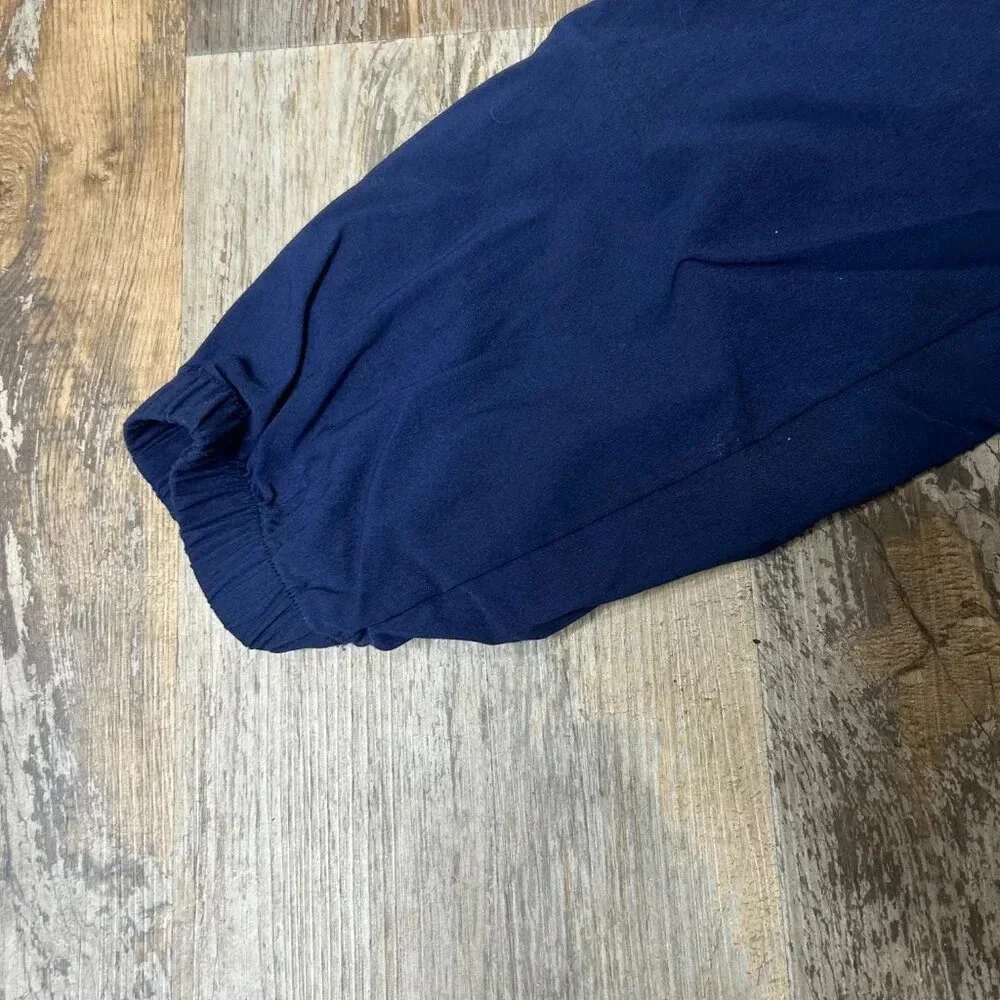 Sahalie Women's Navy Blue Athleisure Casual Joggers Pants Size Small - Picture 6 of 9